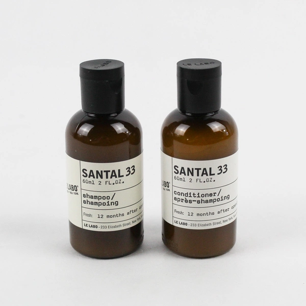 Le Labo Santal 33 Luxury Hair Care Set Perfuming Shampoo Conditioner 2 fl oz ea