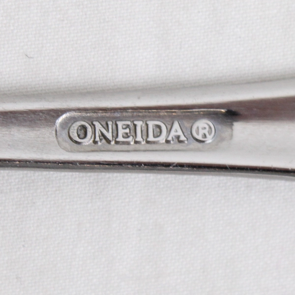 Lot Of 6 Oneida Silver Walston (Stainless) Flatware 3 Salad Forks 3 Teaspoons