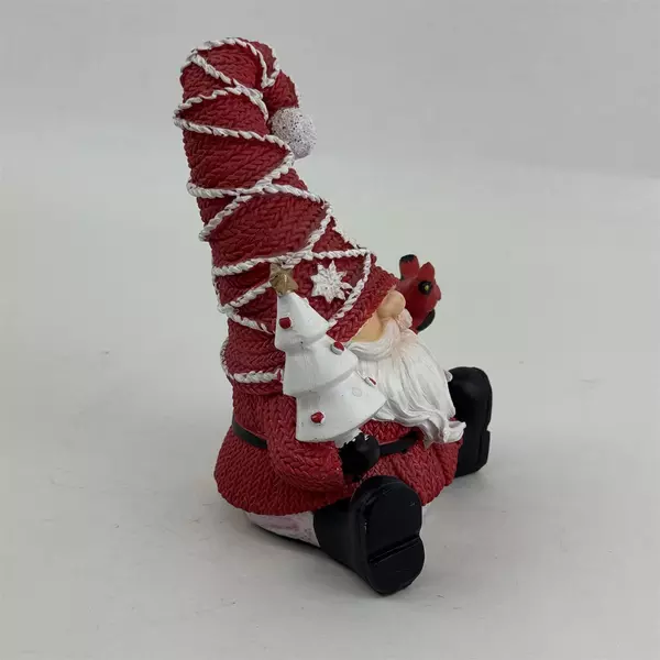 2019 Home for The Holidays Christmas Gnome With Tree And Cardinal 7"