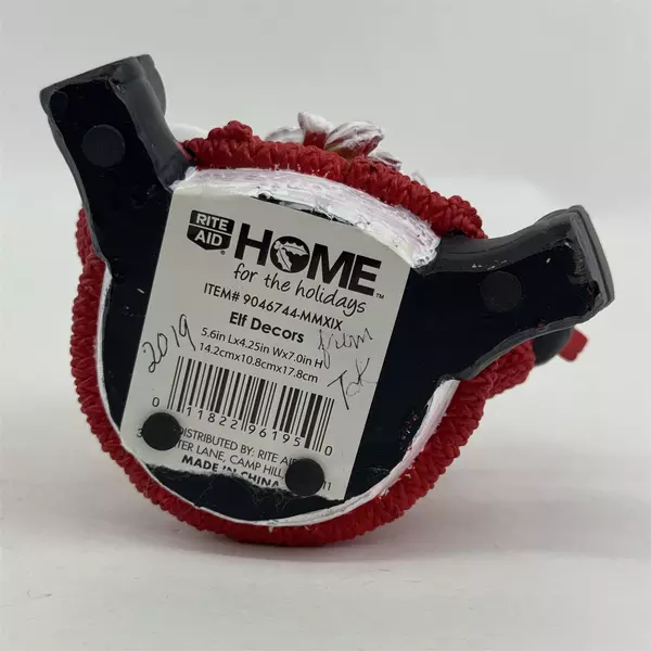 2019 Home for The Holidays Christmas Gnome With Tree And Cardinal 7"