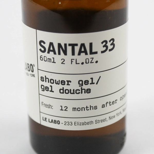 Le Labo Santal 33 Travel Size Luxury Perfumed Shower Gel 2 fl oz