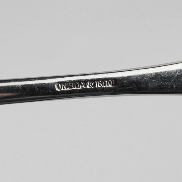 Lot Of 4 Oneida Silver Katarina-Colette (Stainless) Flatware Soup Spoons 7.25"