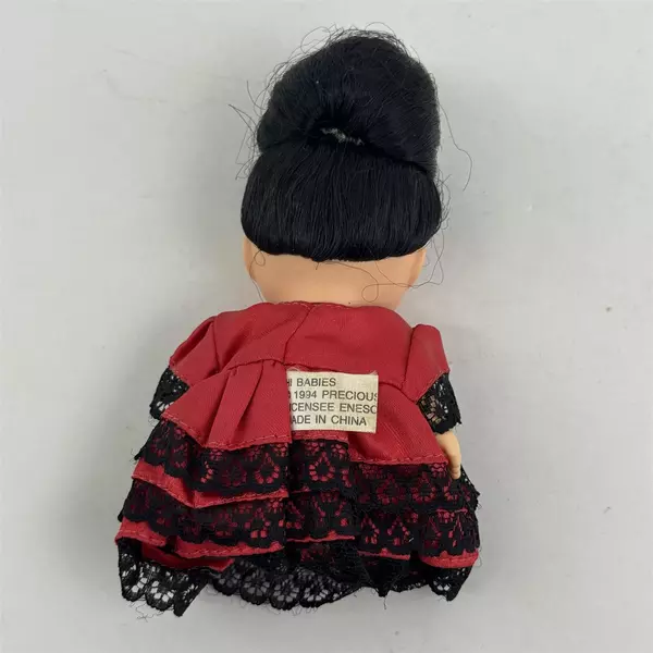 Vintage 1994 Enesco Precious Moments  Hi Babies Spanish  Doll 5"
