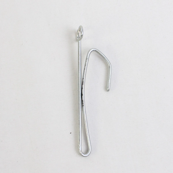 Lot of 27 Stainless Steel Slip-on Curtain Drapery Hooks