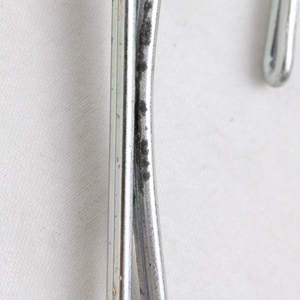 Lot of 27 Stainless Steel Slip-on Curtain Drapery Hooks