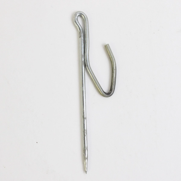 Lot of 29 Single Prong Stainless Steel Slip-on Curtain Drapery Hooks