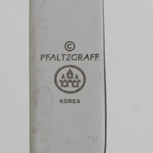 Lot of 4 Pfaltzgraff PFF33 Pattern 18/8 SS Pistol Handle Steak Knives 9" Rare