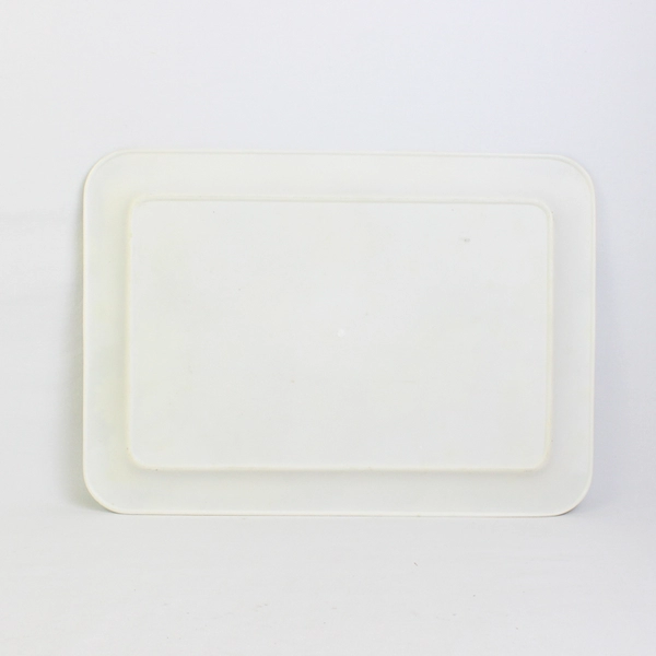 Yellow and Blue Daisy Melamine Tray 11.5" x 16"