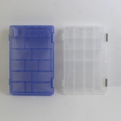 Lot of 2 ArtBin Thread Boxes Clear and Blue Plastic