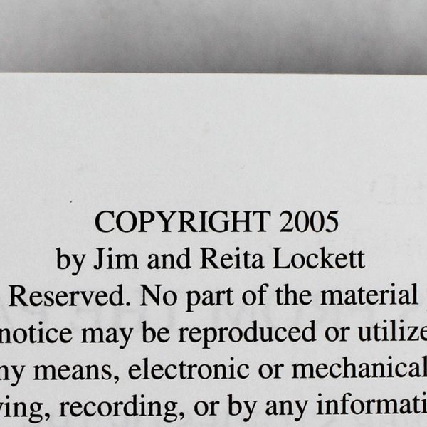 Tales From The Past by Jim and Reita Lockett 2005 Paperback, Signed 