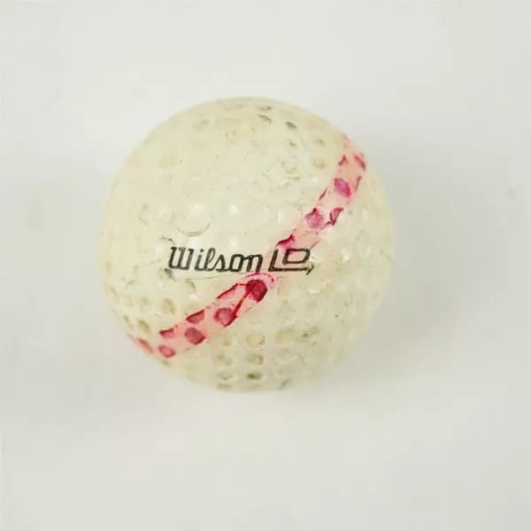 Vintage Wilson LD #7 Golf Ball Collectible Used Good Pre-Owned