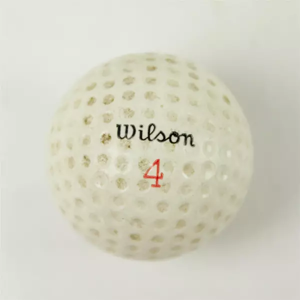 Vintage Wilson Top Notch Uni-Sphere Golf Ball #4 Collectible Used Good