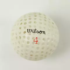 Vintage Wilson Top Notch Uni-Sphere Golf Ball #4 Collectible Used Good