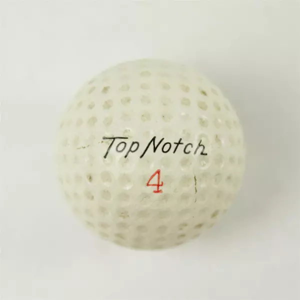 Vintage Wilson Top Notch Uni-Sphere Golf Ball #4 Collectible Used Good