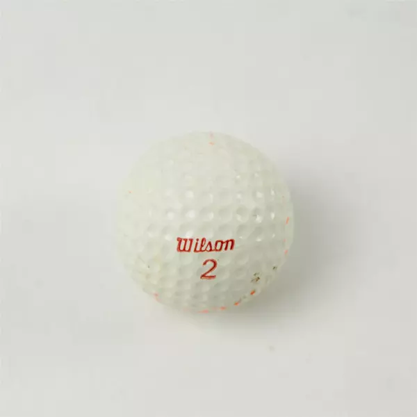Vintage Wilson Staff LD #2 Golf Ball Collectible Used Good Pre-Owned