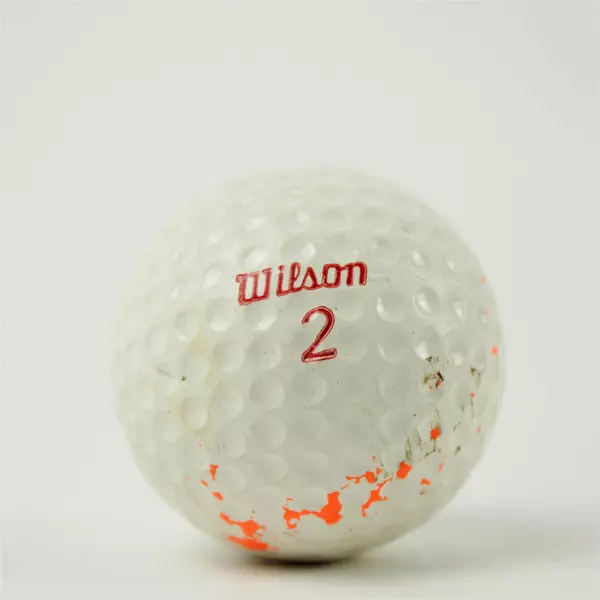Vintage Wilson Staff LD #2 Golf Ball Collectible Used Good Pre-Owned