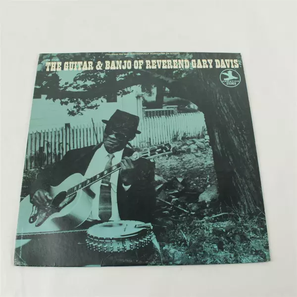The Guitar & Banjo of Reverend Gary Davis Vinyl LP Vintage