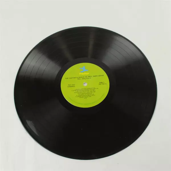 The Guitar & Banjo of Reverend Gary Davis Vinyl LP Vintage