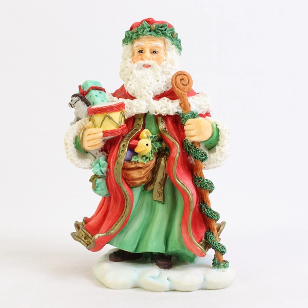 VTG Bronson Collectibles Old World Santas English Christmas Man Figurine 1994