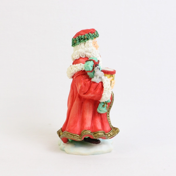 VTG Bronson Collectibles Old World Santas English Christmas Man Figurine 1994