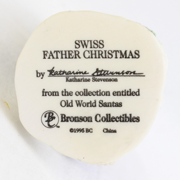 VTG Bronson Collectibles Old World Santas Swiss Father Christmas Figurine 1995