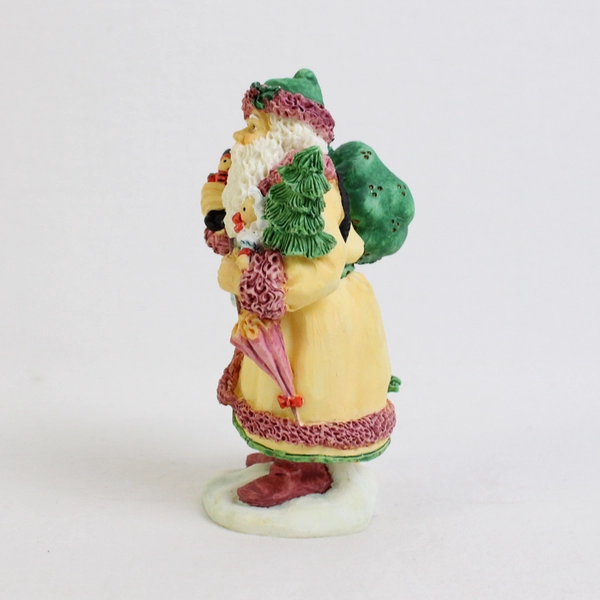 VTG Bronson Collectibles Old World Santas Scotland's First Footer Figurine 1995