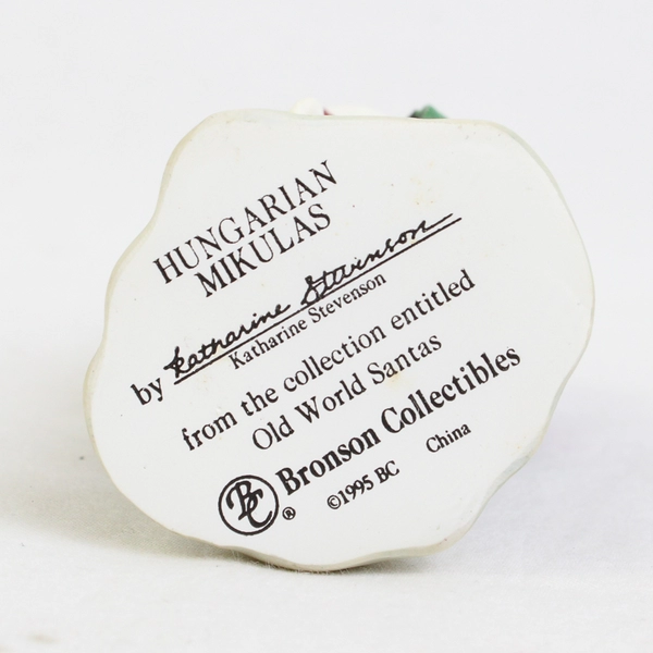 VTG Bronson Collectibles Old World Hungarian Mikulas Giver Figurine 1995