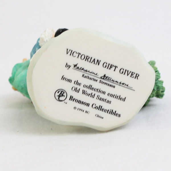 VTG Bronson Collectibles Old World Santas Victorian Gift Giver Figurine 1994