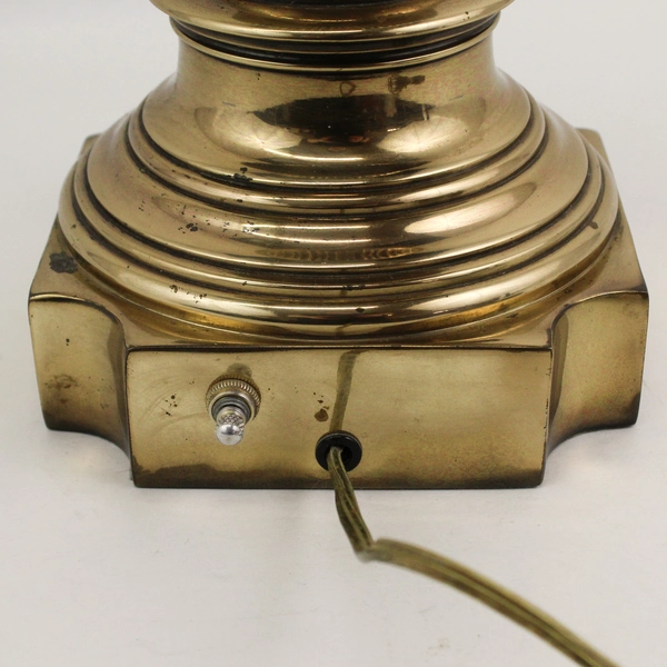 Vintage Mid Century Stiffel Solid Brass Table Lamp 33"