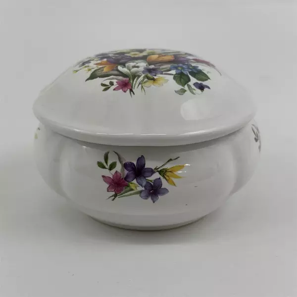  San Francisco Music Box Ceramic Lidded Trinket Box Wind Beneath My Wings Taiwan