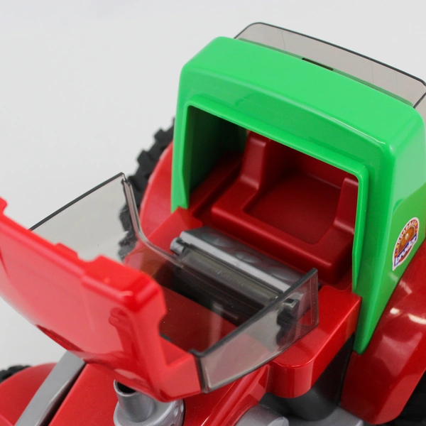 Large BRUDER Roadmax Red Tractor W/ Front Loader NEW No Box