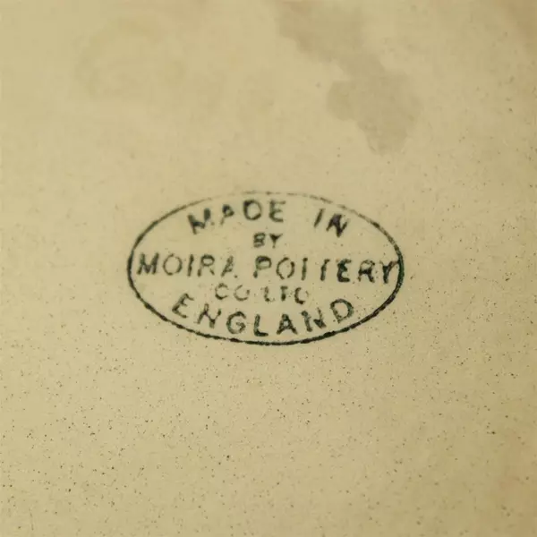 Vintage Moira Pottery Mom's Homemade Pie Dish Made in England 11"