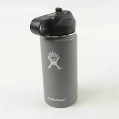 Hydro Flask 16 oz Grey Stainless Steel Insulated Water Bottle 