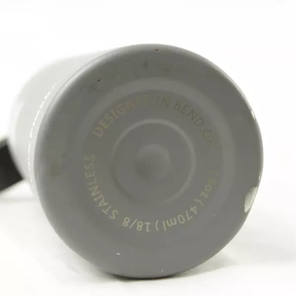 Hydro Flask 16 oz Grey Stainless Steel Insulated Water Bottle 