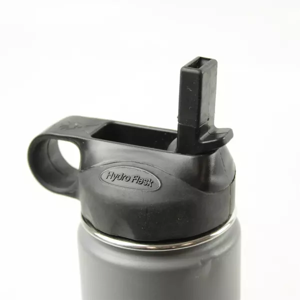 Hydro Flask 16 oz Grey Stainless Steel Insulated Water Bottle 