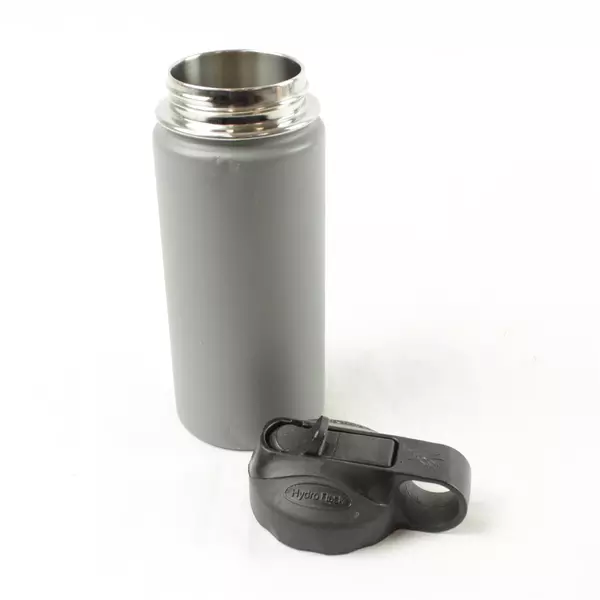 Hydro Flask 16 oz Grey Stainless Steel Insulated Water Bottle 