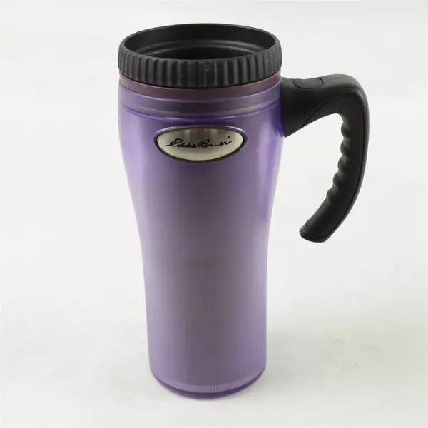 Eddie Bauer Purple Stainless Steel Insulated Tumbler Travel Mug 