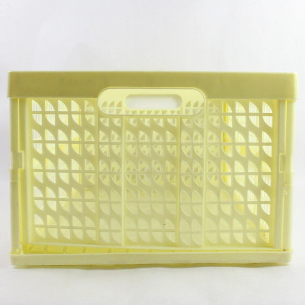 Kis 'Space for You' Collapsible Storage Crate Yellow 18.75" x 13.625" x 9.125"
