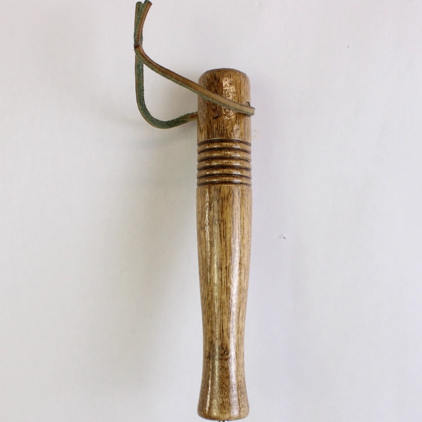 Set of 3 Four-Prong Campfire Roasting Forks with Wooden Handles for Marshmallows