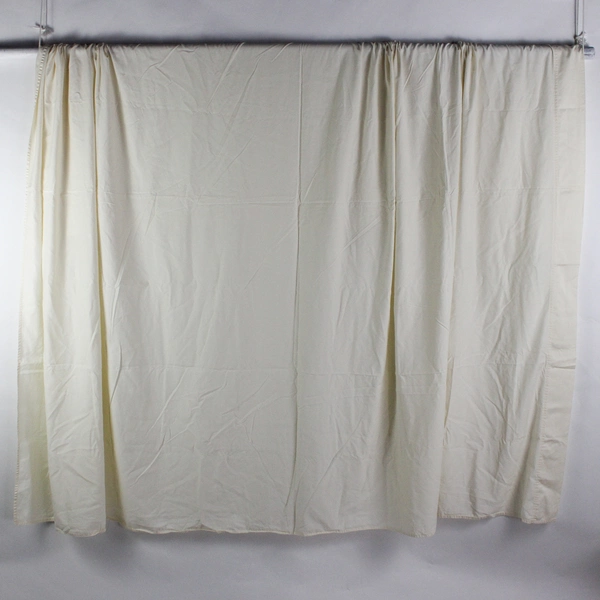 Lot Of 3 Charisma Matching Cream/Off White Flat Sheet & 2 Pillowcases Queen