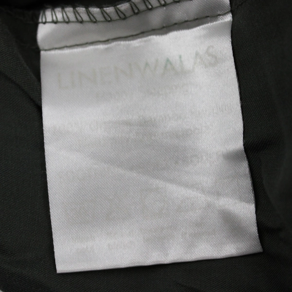 Lot Of 4 Linenwalas Solid Green Color Queen Sized Fitted, Flat, 2 Pillowcases