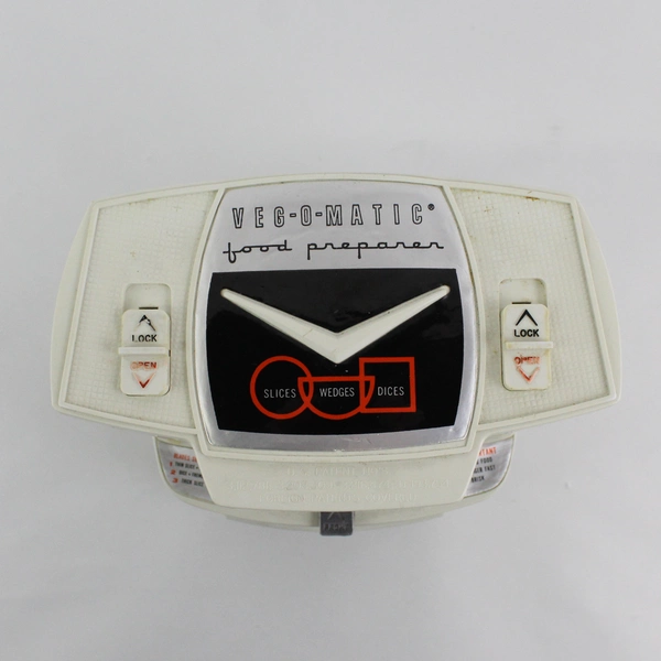 Vtg 1961 Popeil Bros Veg-O-Matic Food Preparer FOR PARTS OR REPAIR