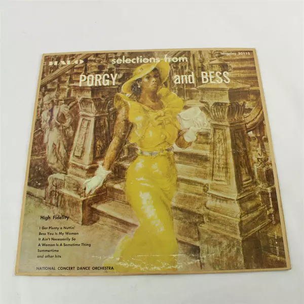 National Dance Orchestra Selections from Porgy and Bess 1957 Mono LP