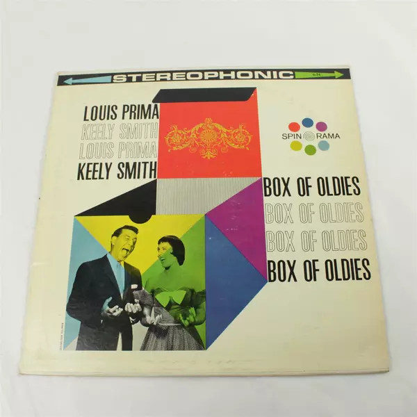 Louis Prima & Keely Smith Box of Oldies LP 1960 Vintage Spin-O-Rama