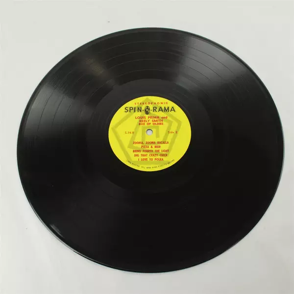 Louis Prima & Keely Smith Box of Oldies LP 1960 Vintage Spin-O-Rama