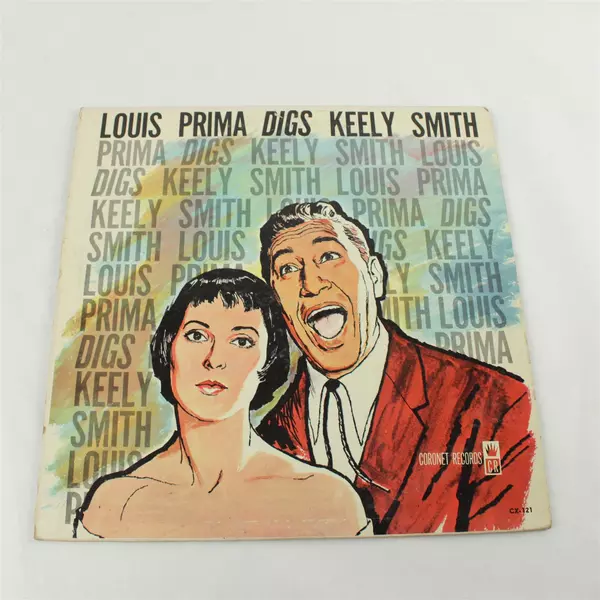 Louis Prima Digs Keely Smith 1961 12" Vinyl LP