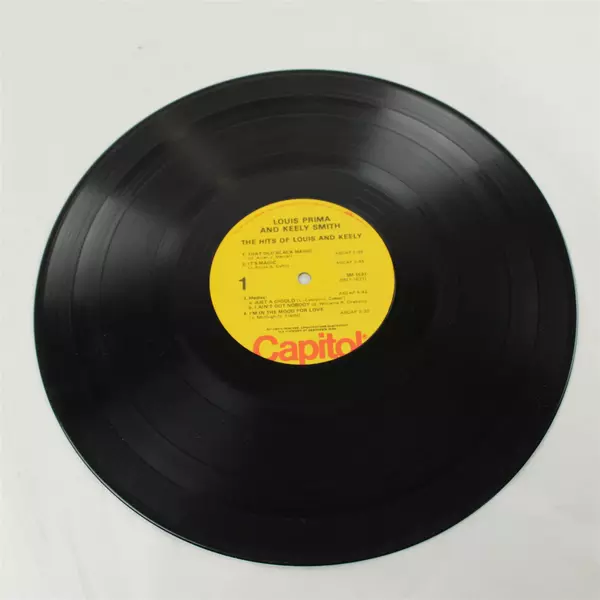 The Hits of Louis & Keely Capitol 1961 Big Band Jazz LP Vinyl