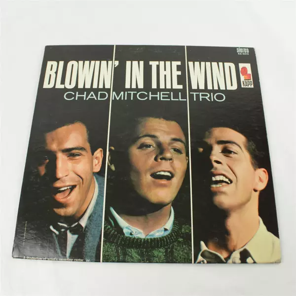 Chad Mitchell Trio Blowin' In The Wind Vinyl LP Record Folk