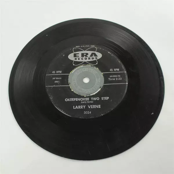 Lot of 2 45 RPM Singles Larry Verne 'Mr. Custer' & Glen Campbell 'Galveston'