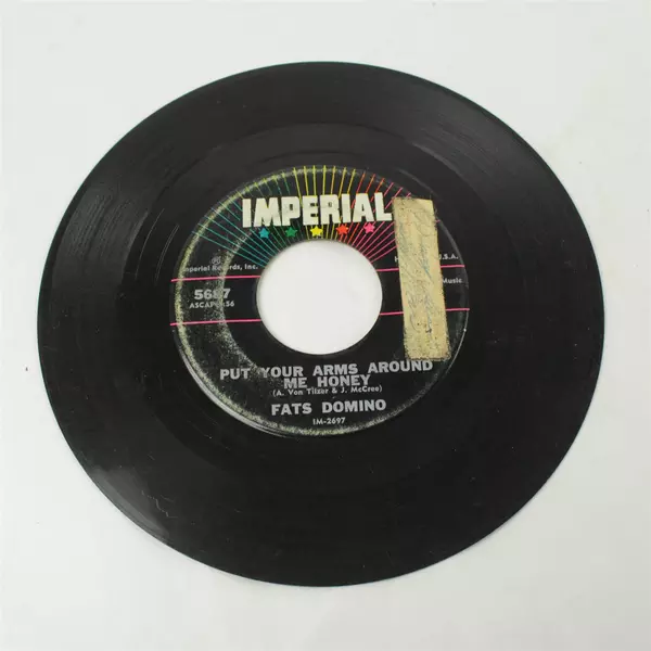 Fats Domino 2 45RPM Singles: Walking to New Orleans & Put Your Arms Around Me